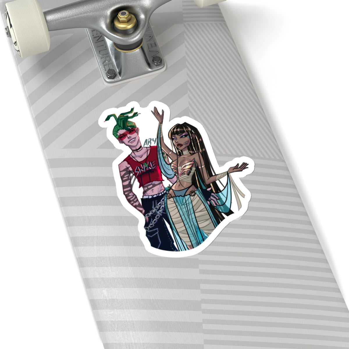 CLEO AND DEUCE FANART STICKER