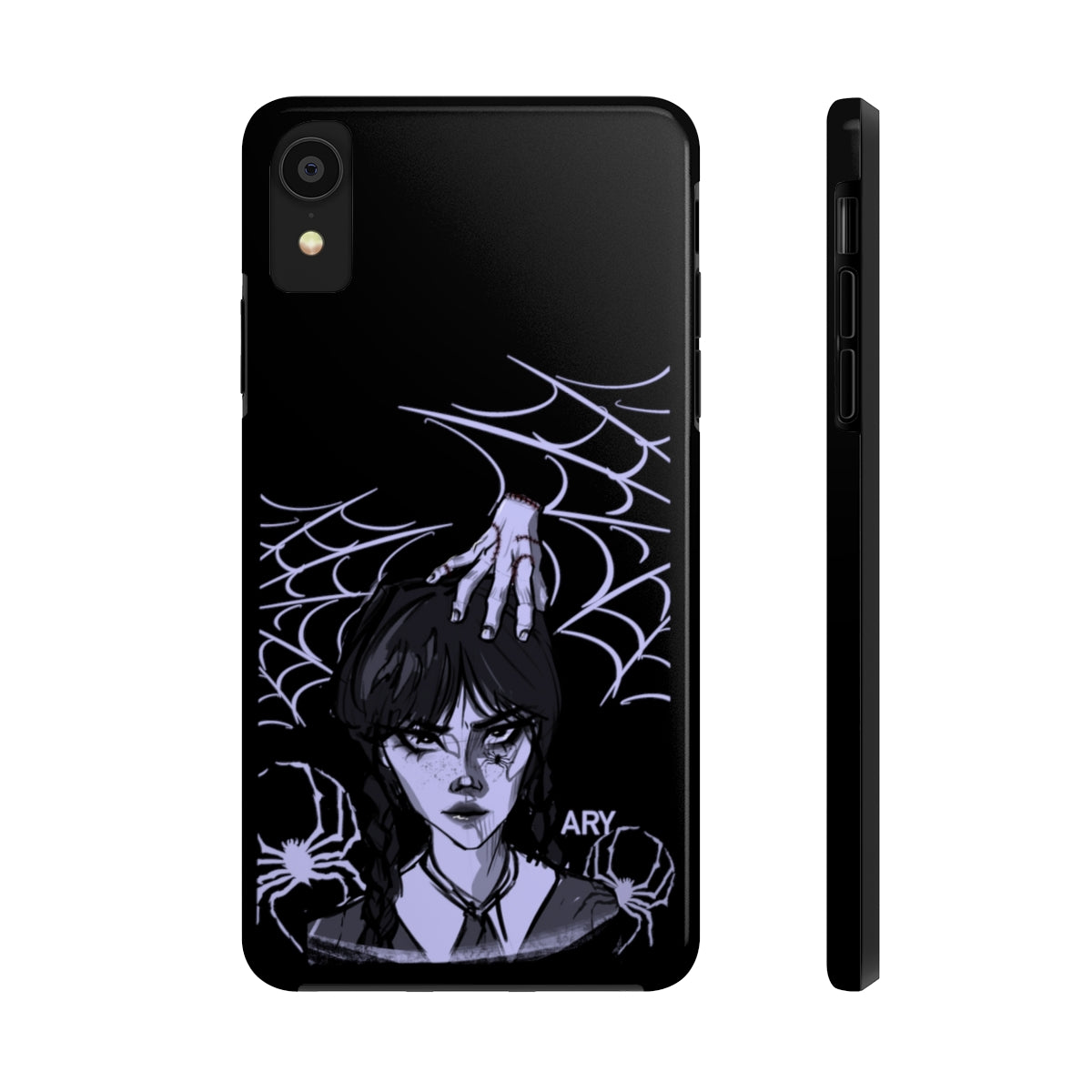 Wednesday and Thing (Estuches para teléfonos resistentes, Case-Mate)