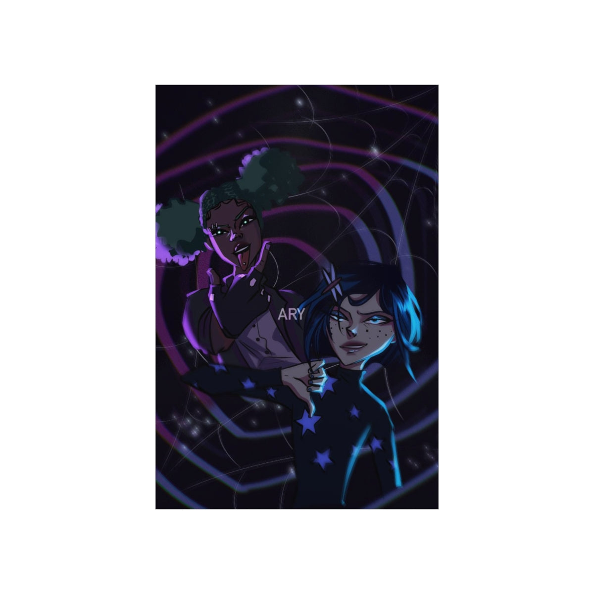 Fanart de Kat y Coraline