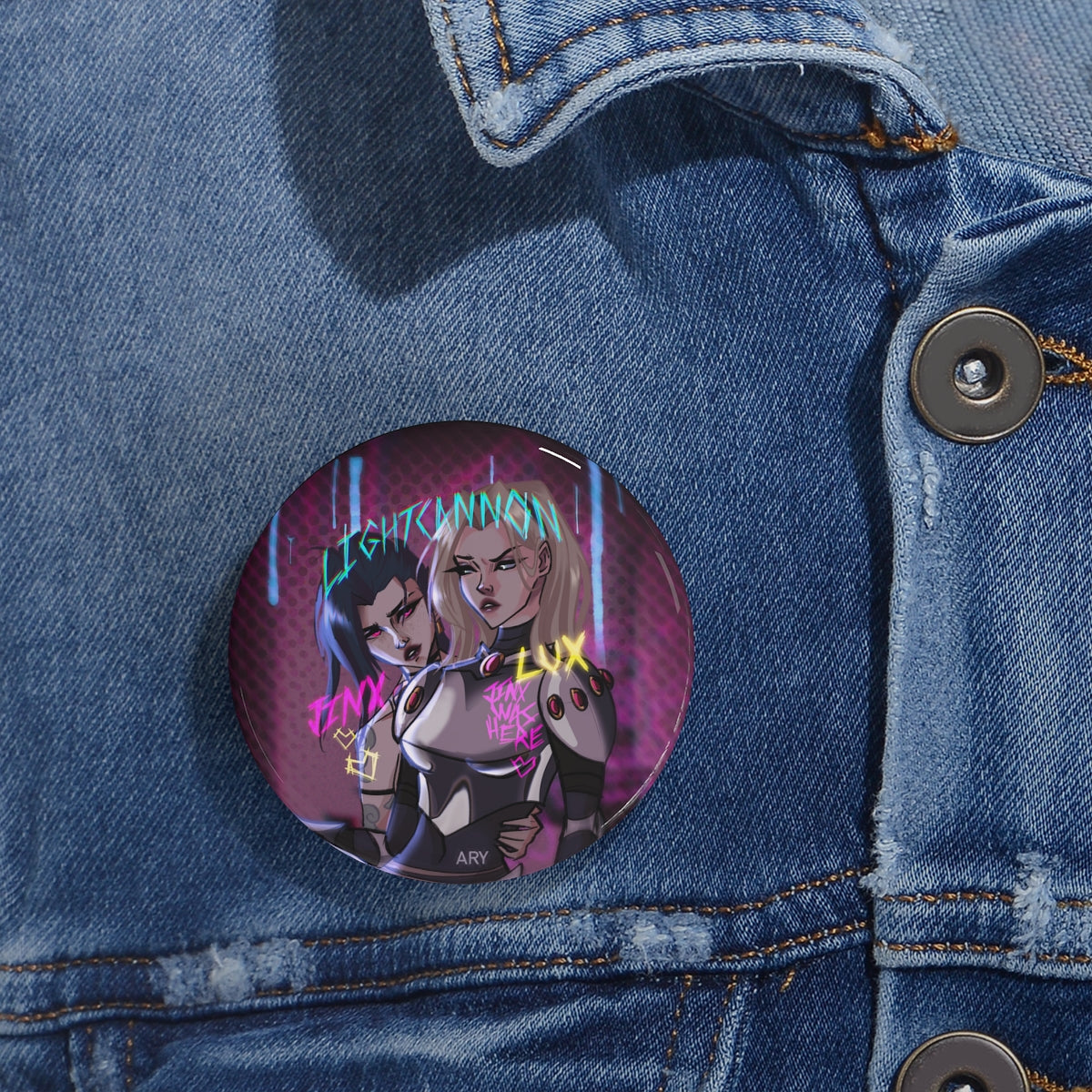 Lighcannon <3 (Round Pin)