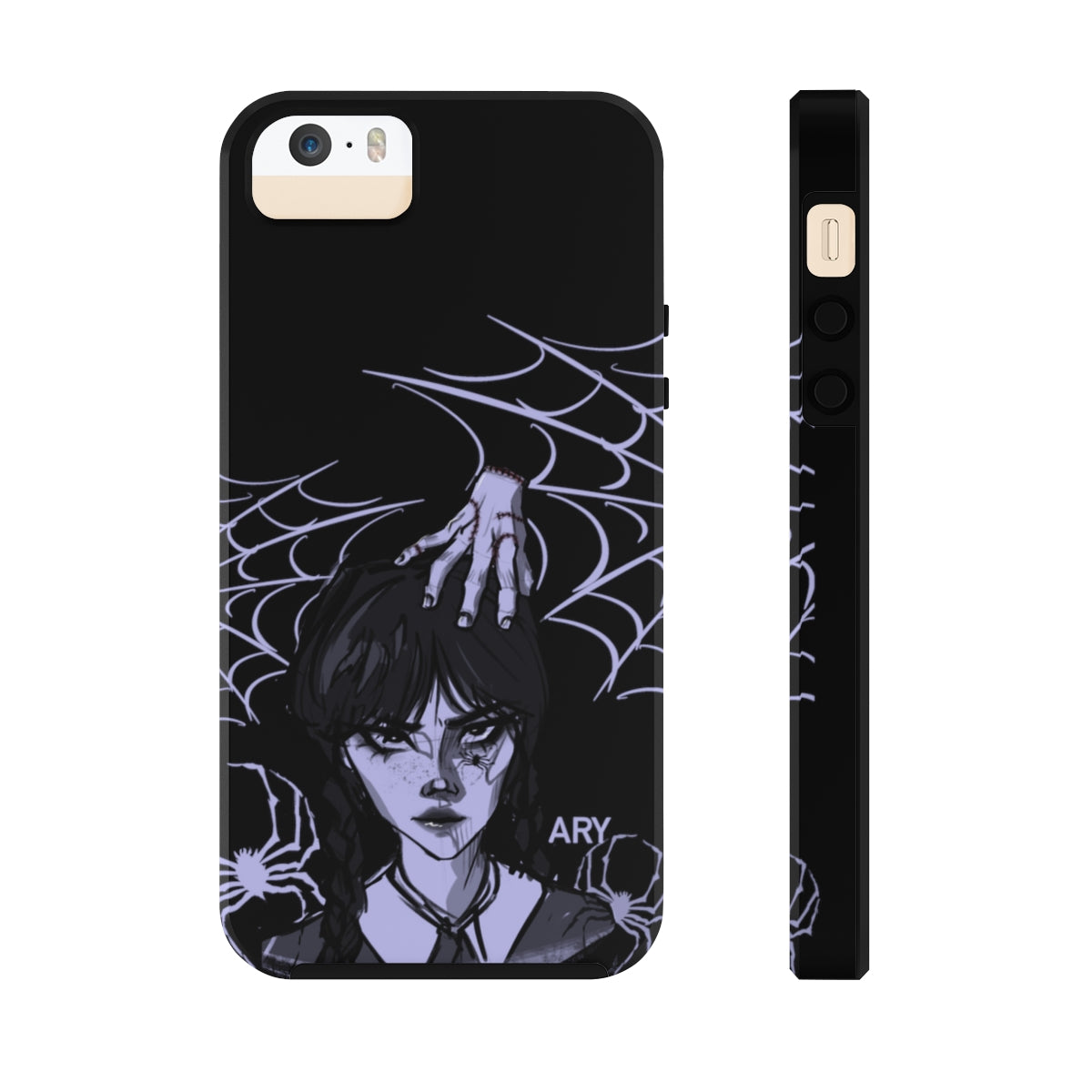 Wednesday and Thing (Estuches para teléfonos resistentes, Case-Mate)