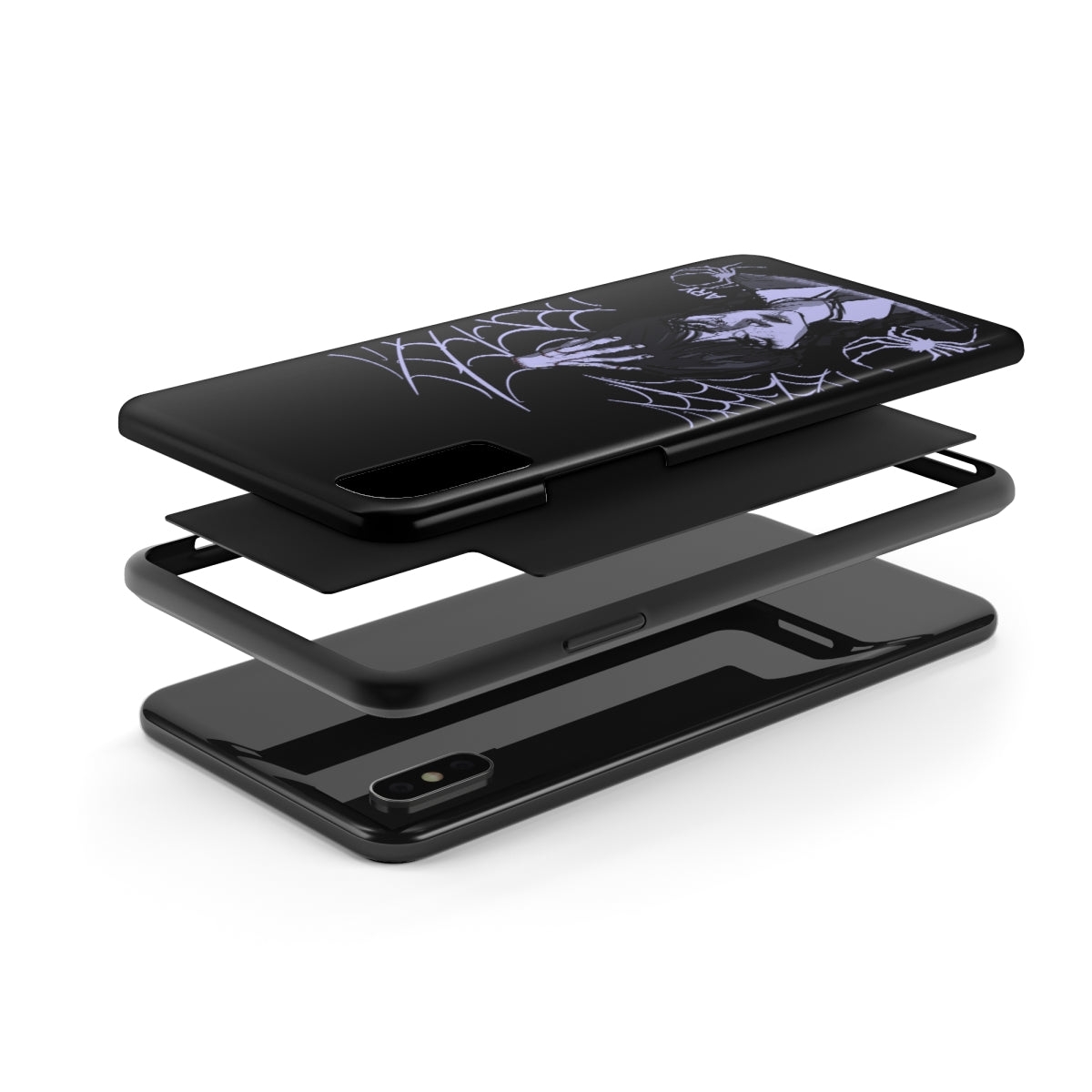 Wednesday and Thing (Estuches para teléfonos resistentes, Case-Mate)