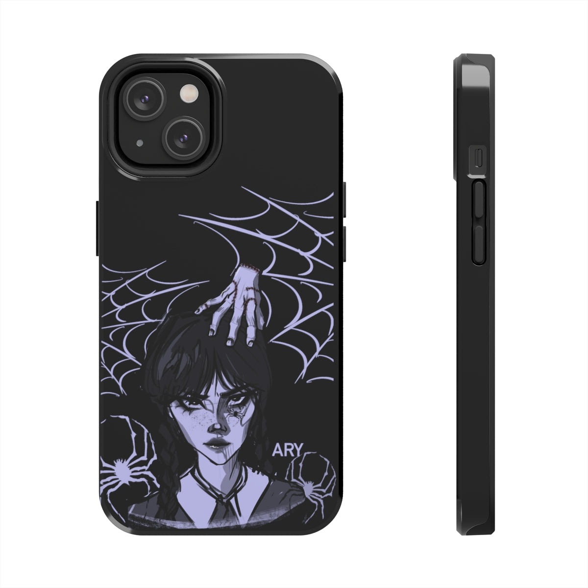 Wednesday and Thing (Estuches para teléfonos resistentes, Case-Mate)