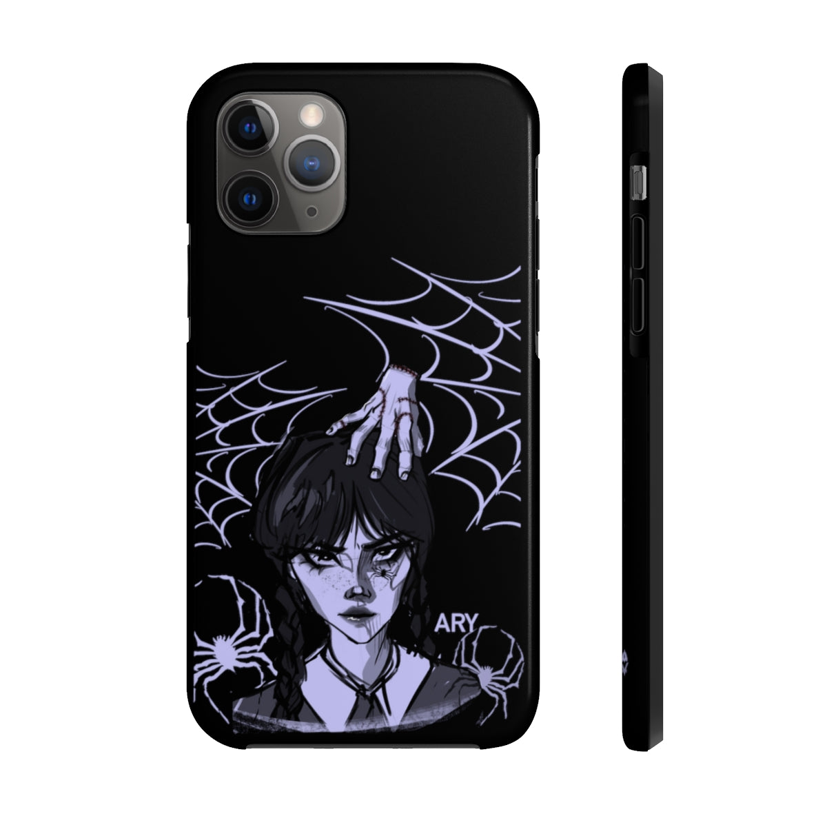 Wednesday and Thing (Estuches para teléfonos resistentes, Case-Mate)
