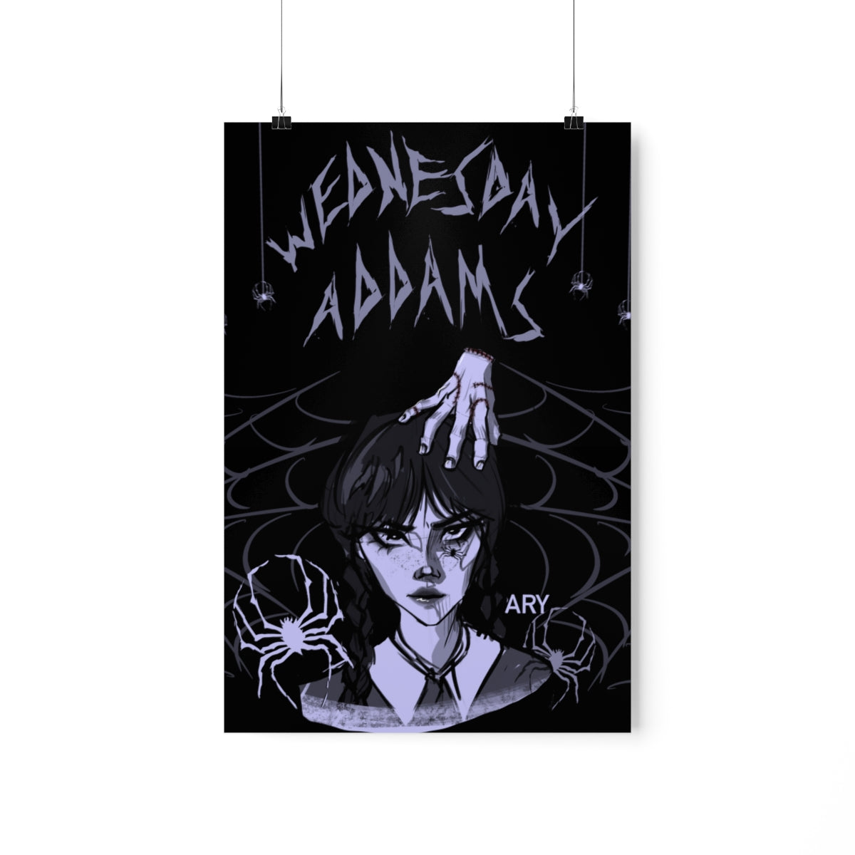 Wednesday and Thing Poster