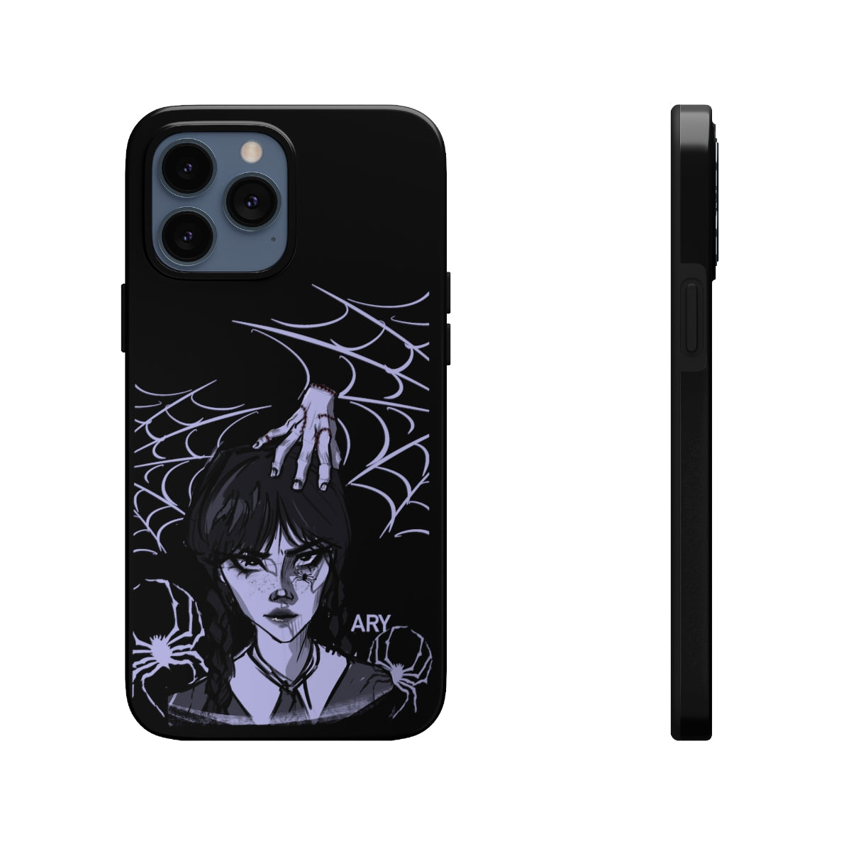 Wednesday and Thing (Estuches para teléfonos resistentes, Case-Mate)