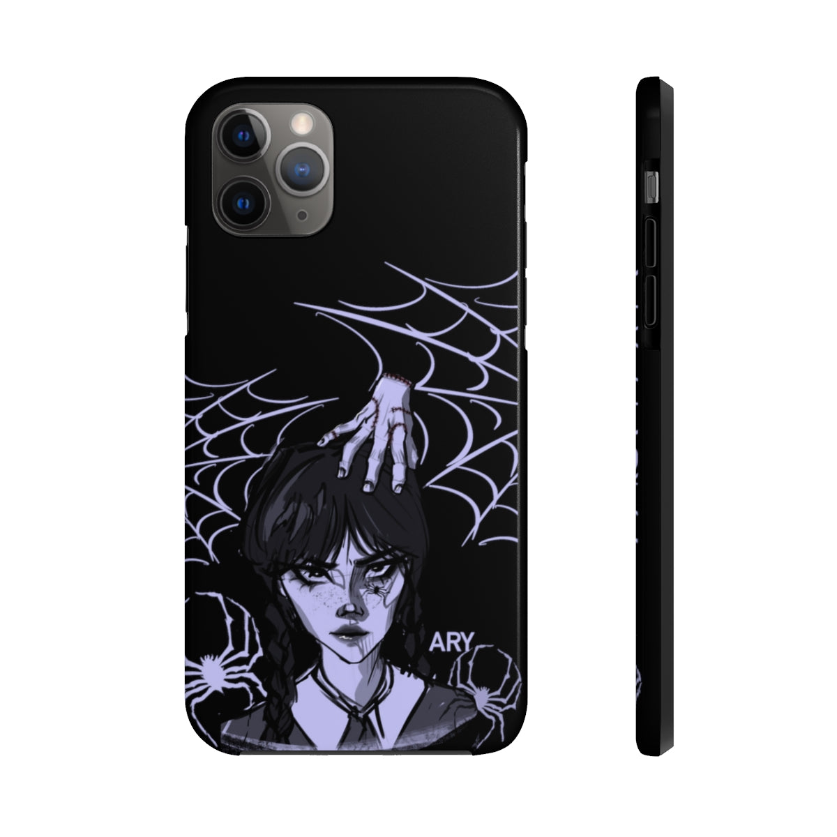 Wednesday and Thing (Estuches para teléfonos resistentes, Case-Mate)