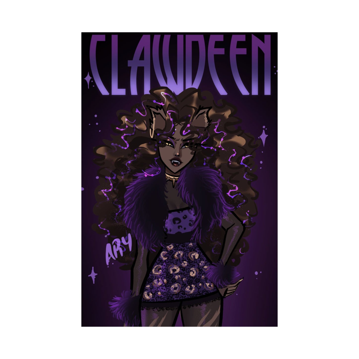 CLAWDEEN FANART darkmode