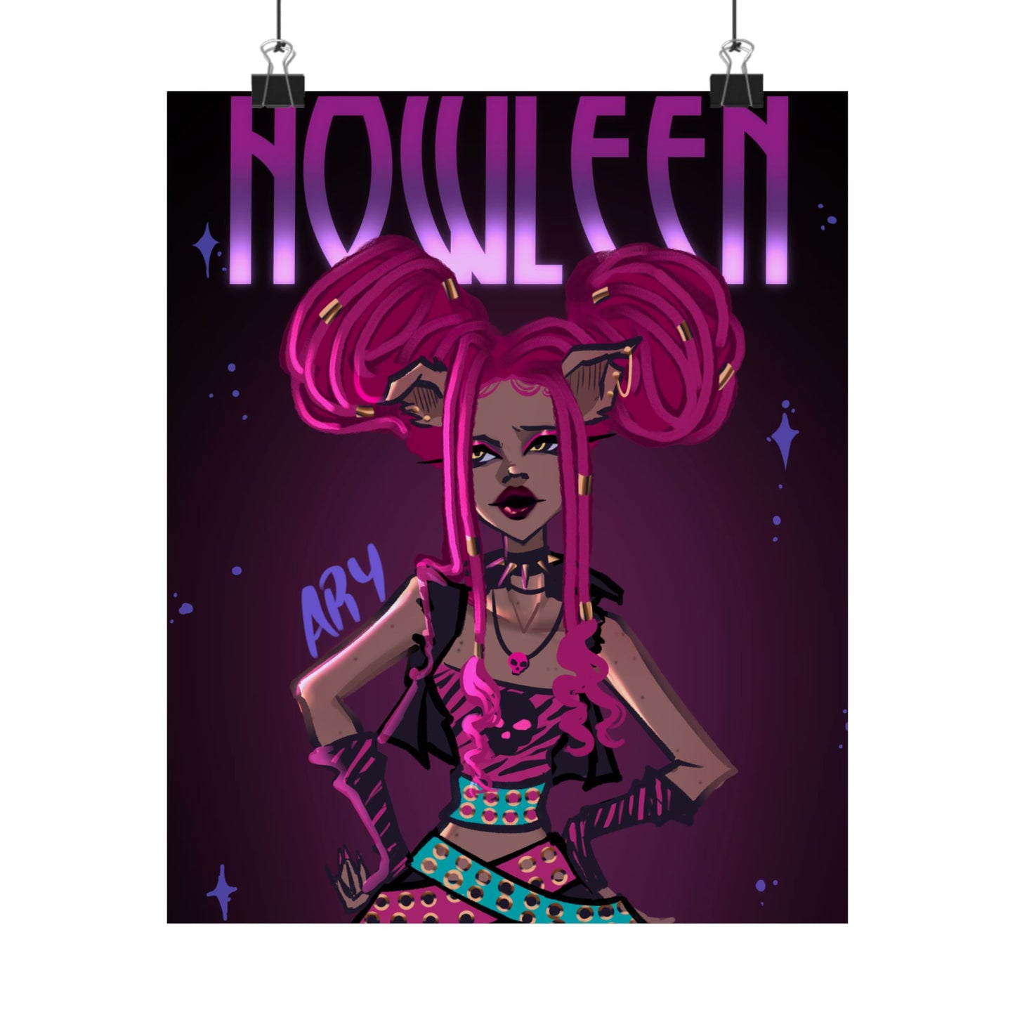 HOWLEEN FANART darkmode