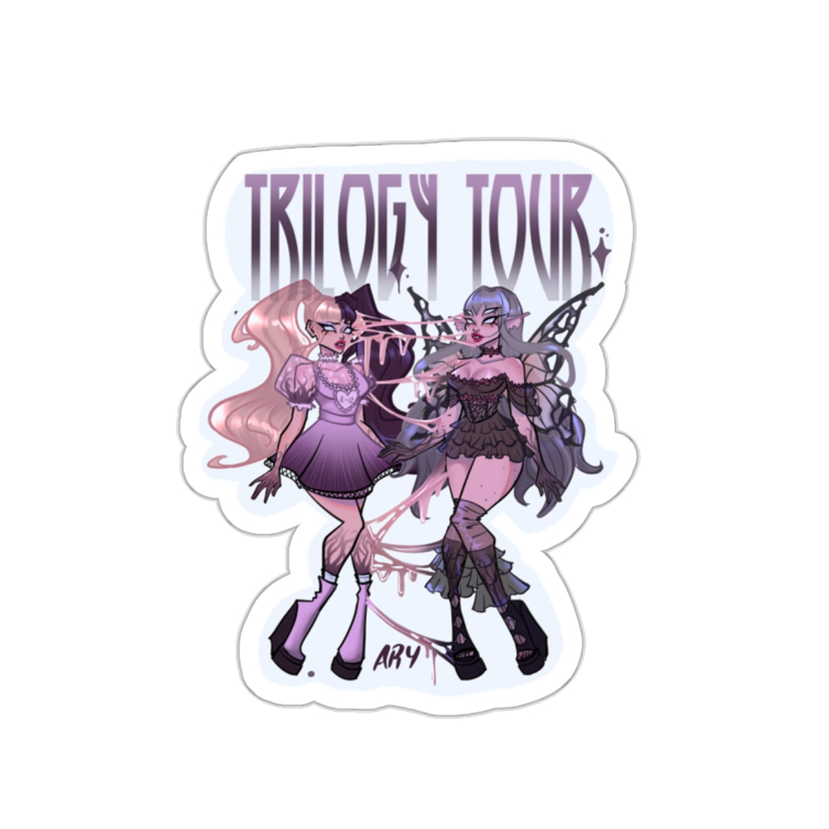 TRILOGY TOUR FANART STICKER