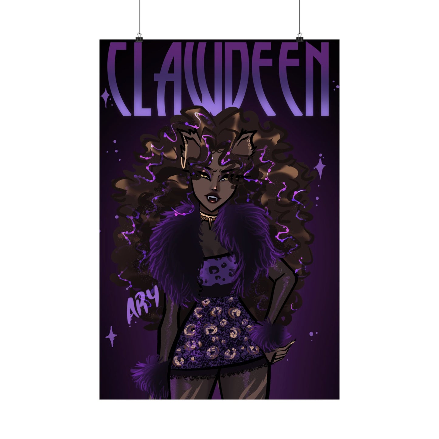 CLAWDEEN FANART darkmode