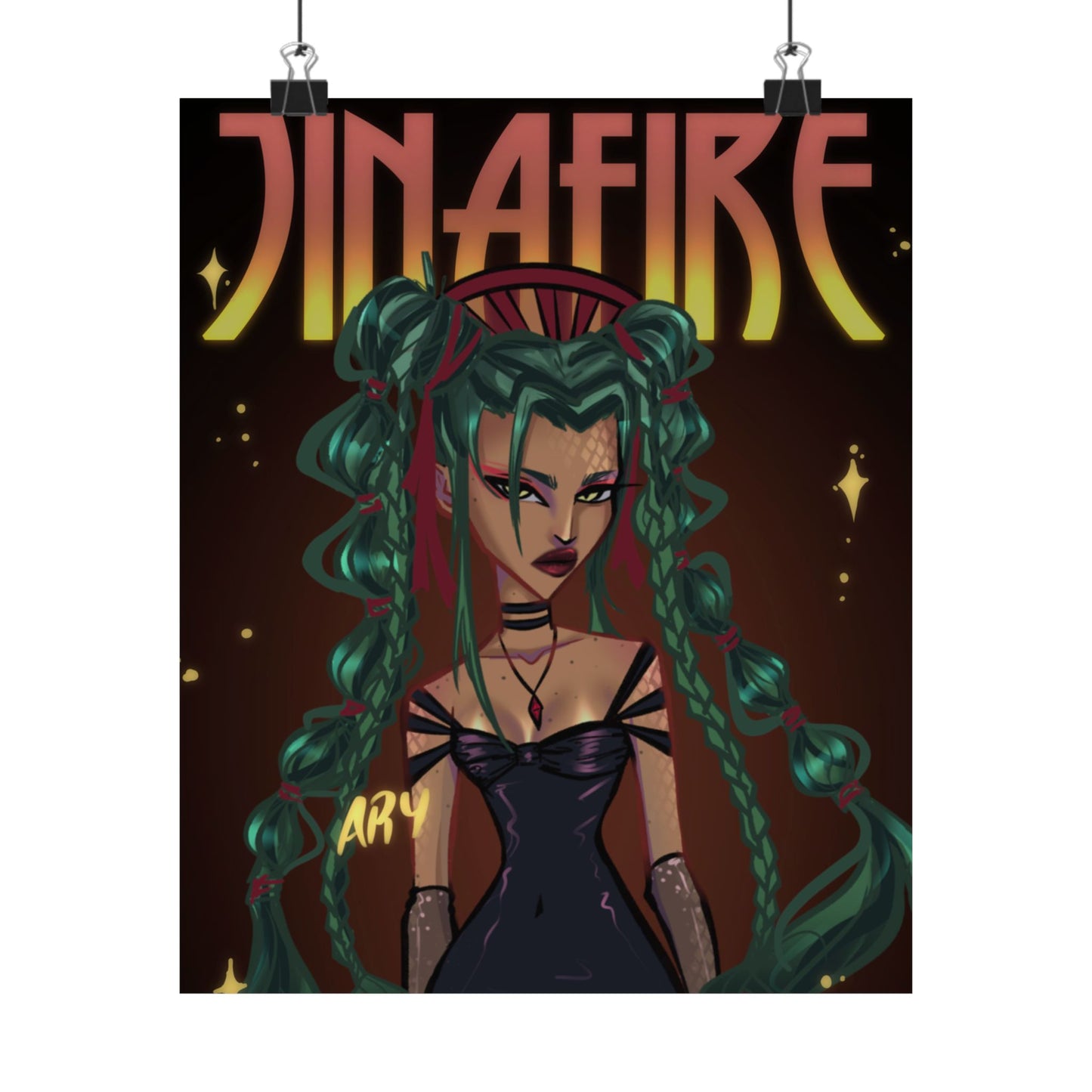 JINAFIRE FANART darkmode