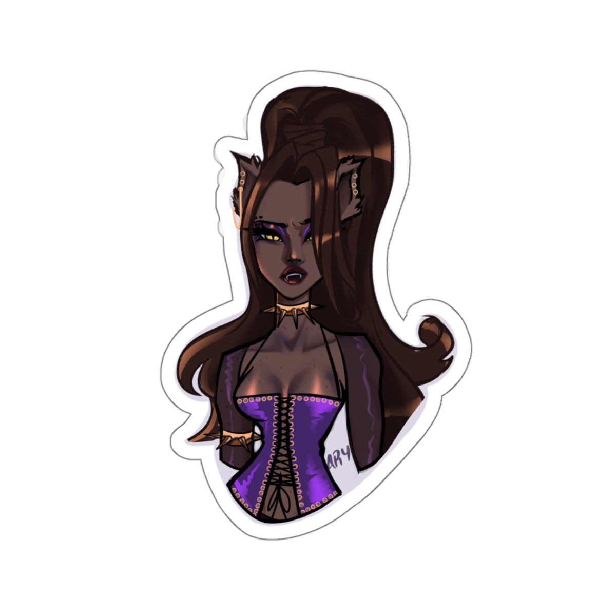 CLAWDEEN FANART STICKER