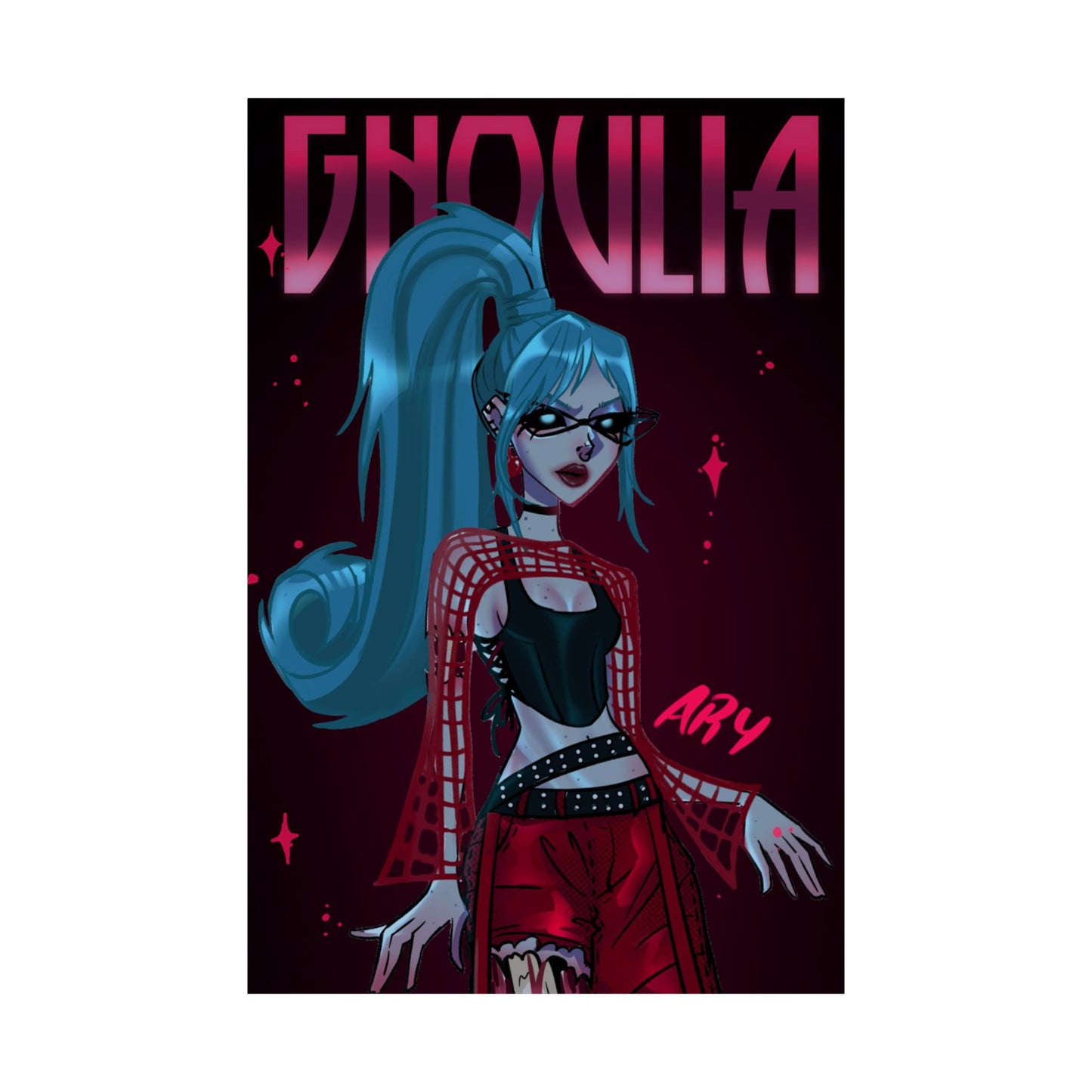 GHOULIA FANART darkmode