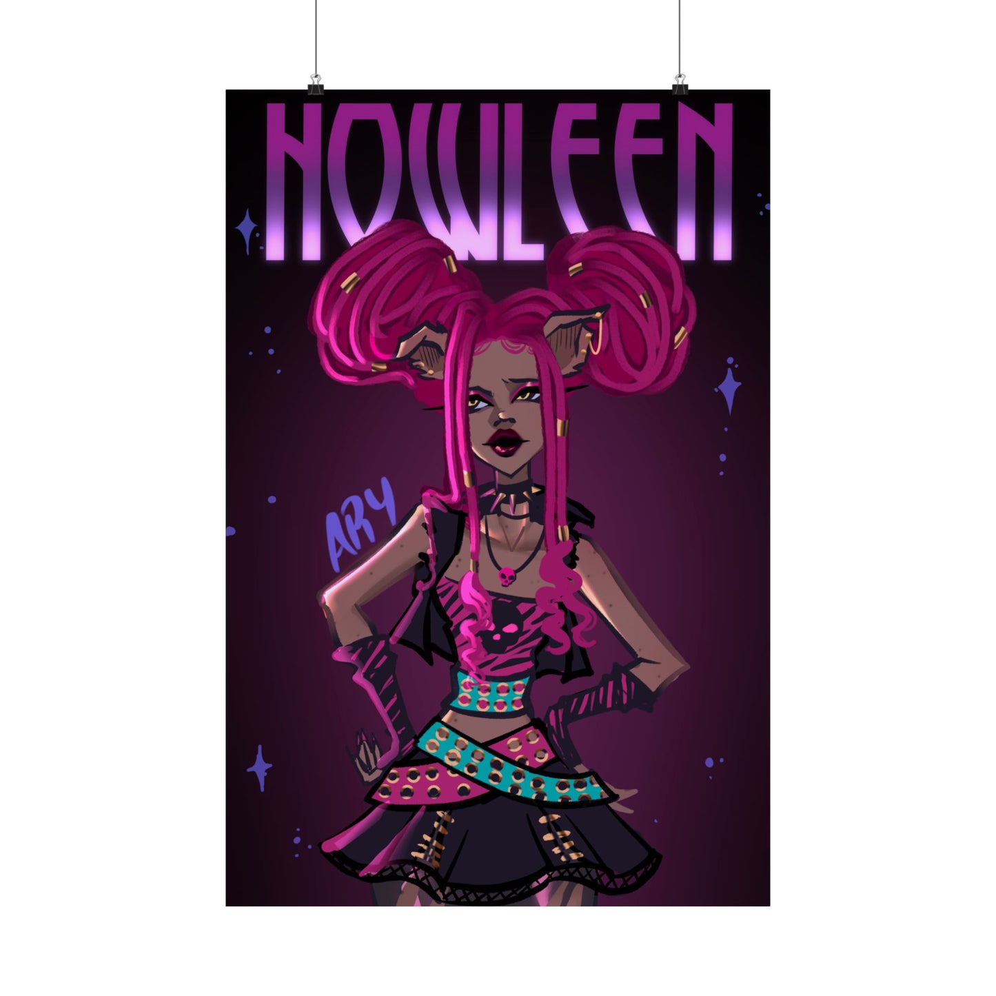 HOWLEEN FANART darkmode