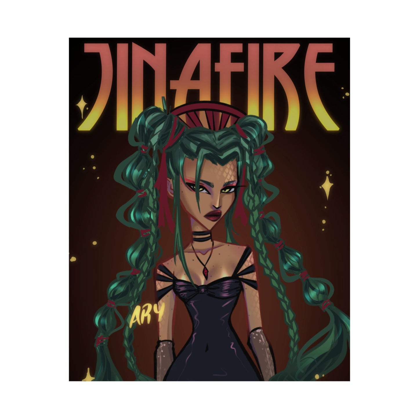 JINAFIRE FANART darkmode