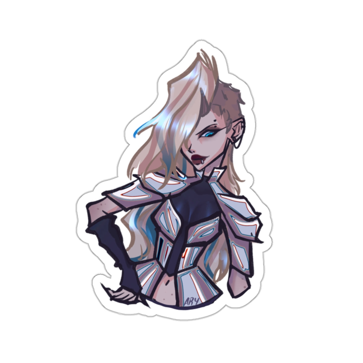 LUX FANART STICKER