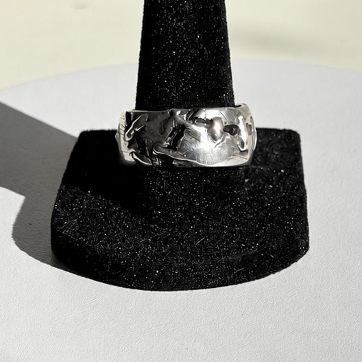 Frankenstein’s Stitches Ring