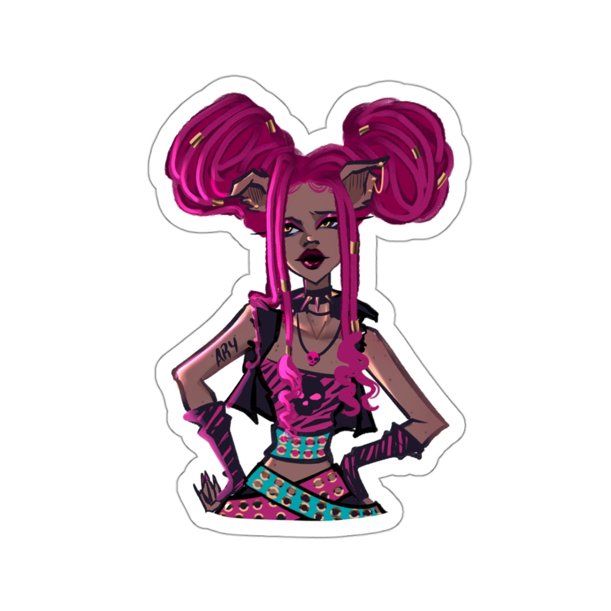 HOWLEEN FANART STICKER