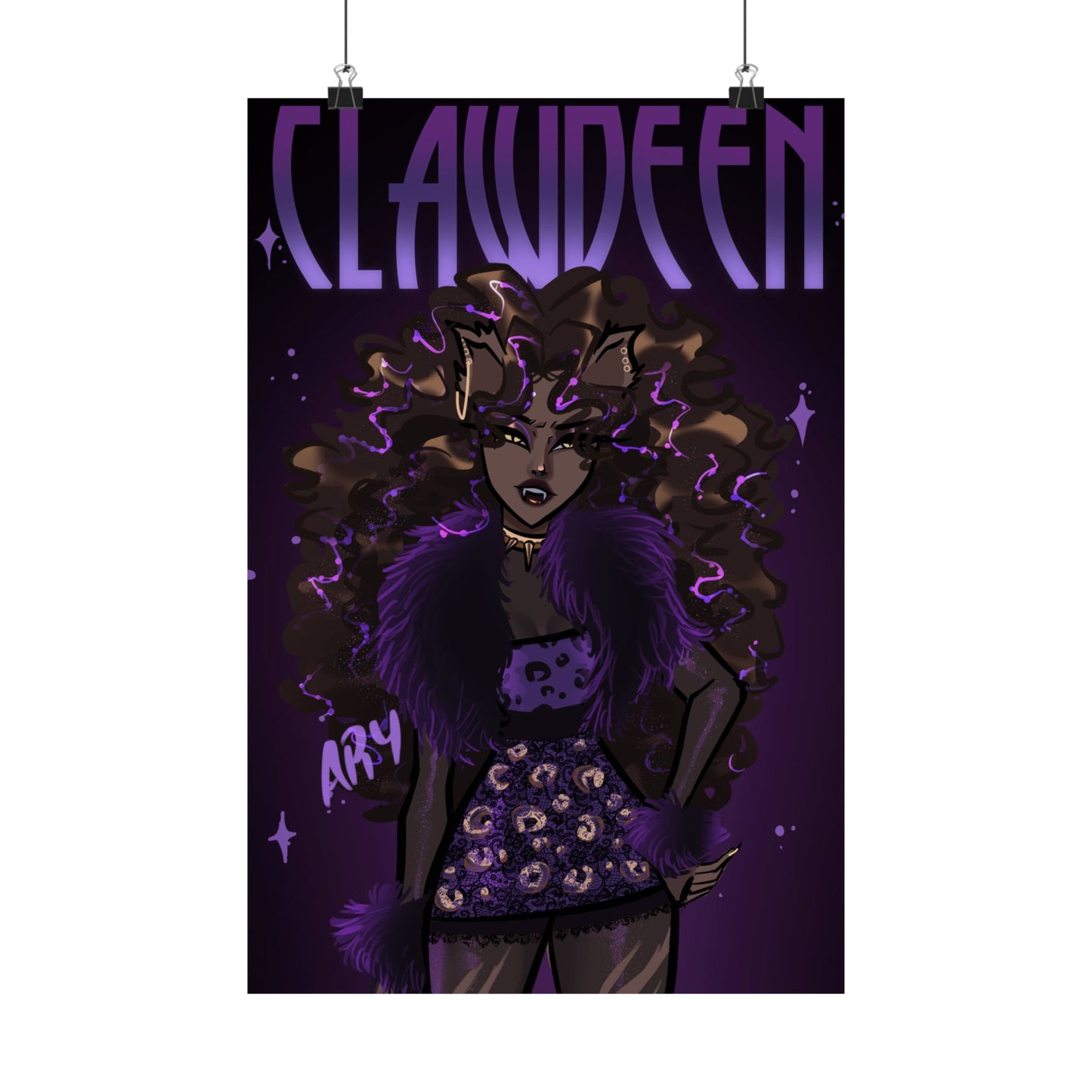 CLAWDEEN FANART darkmode