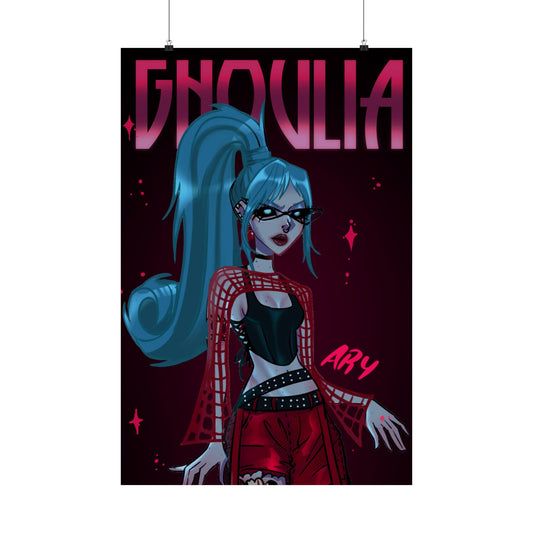 GHOULIA FANART darkmode