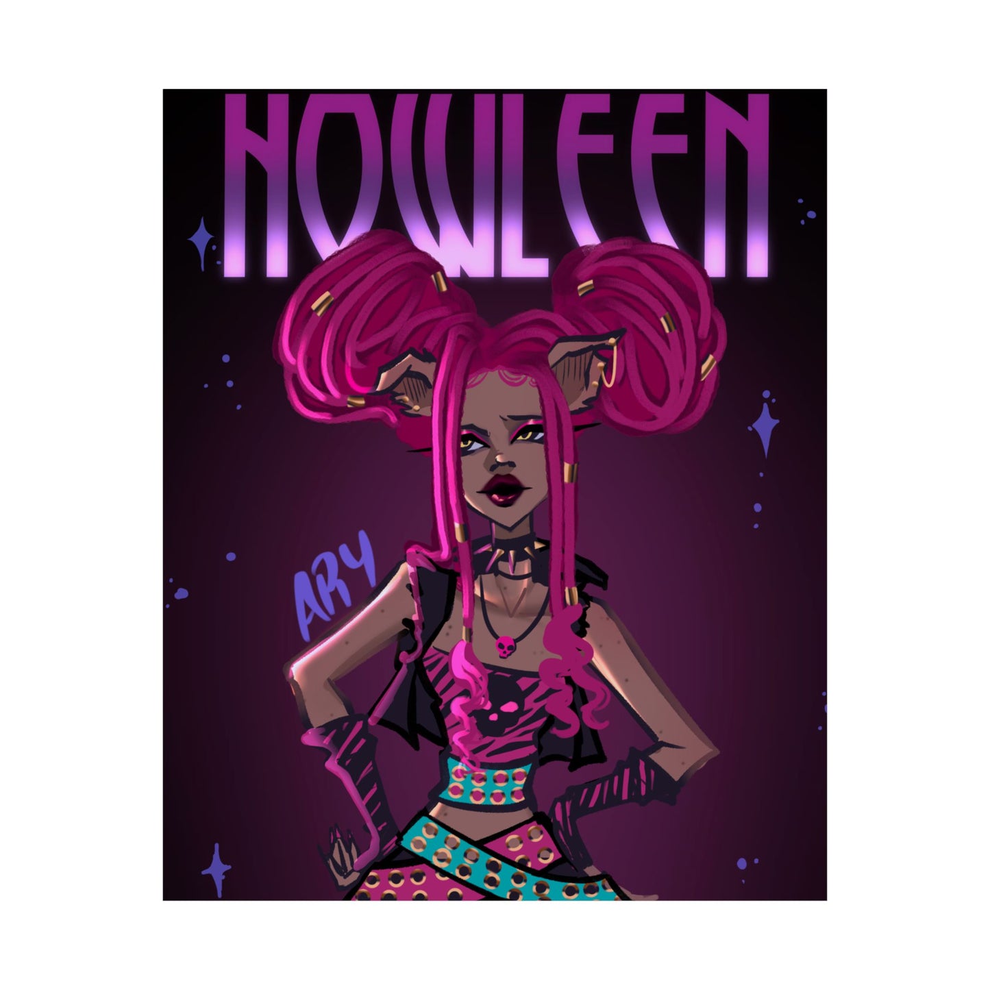 HOWLEEN FANART darkmode