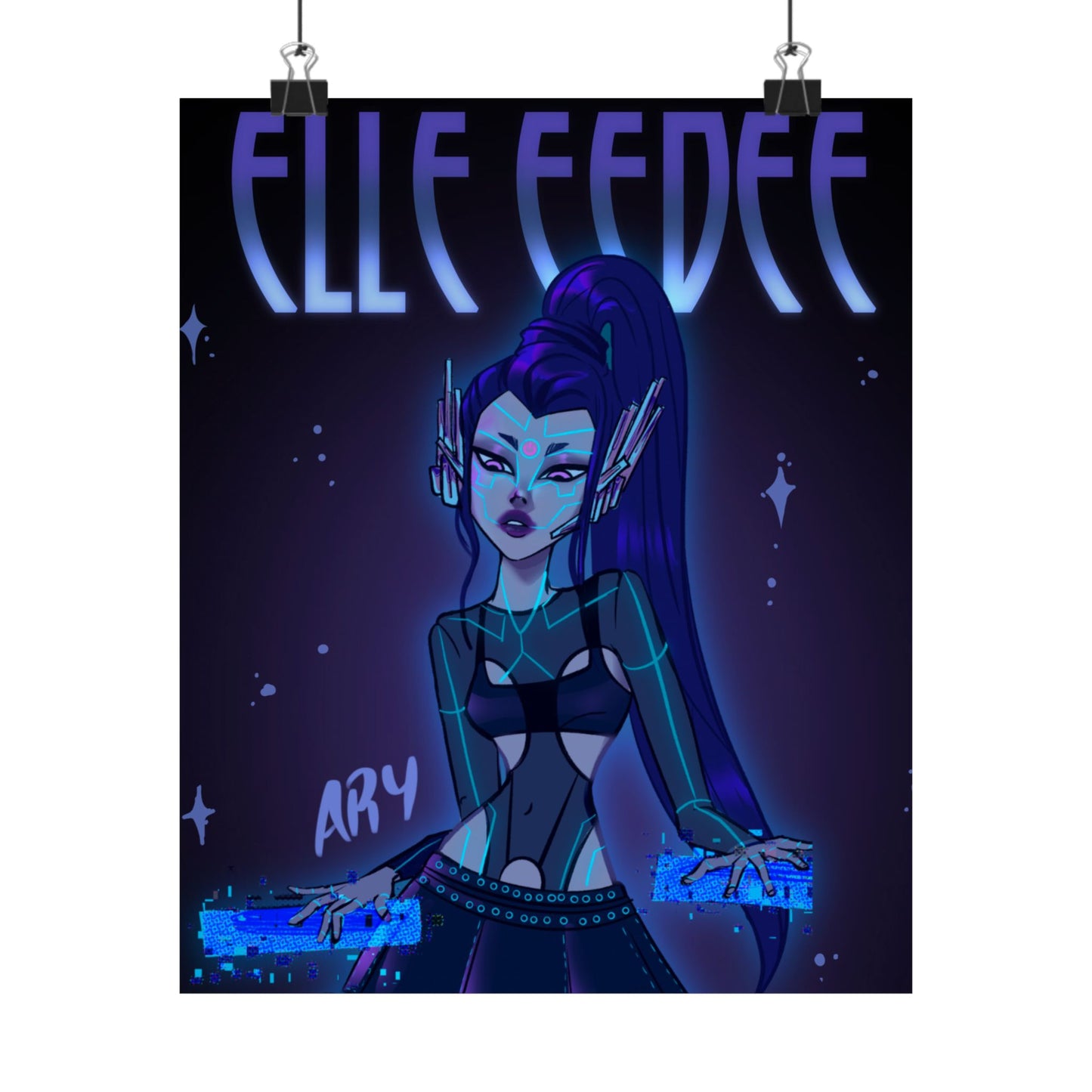 ELLE EEDEE FANART darkmode