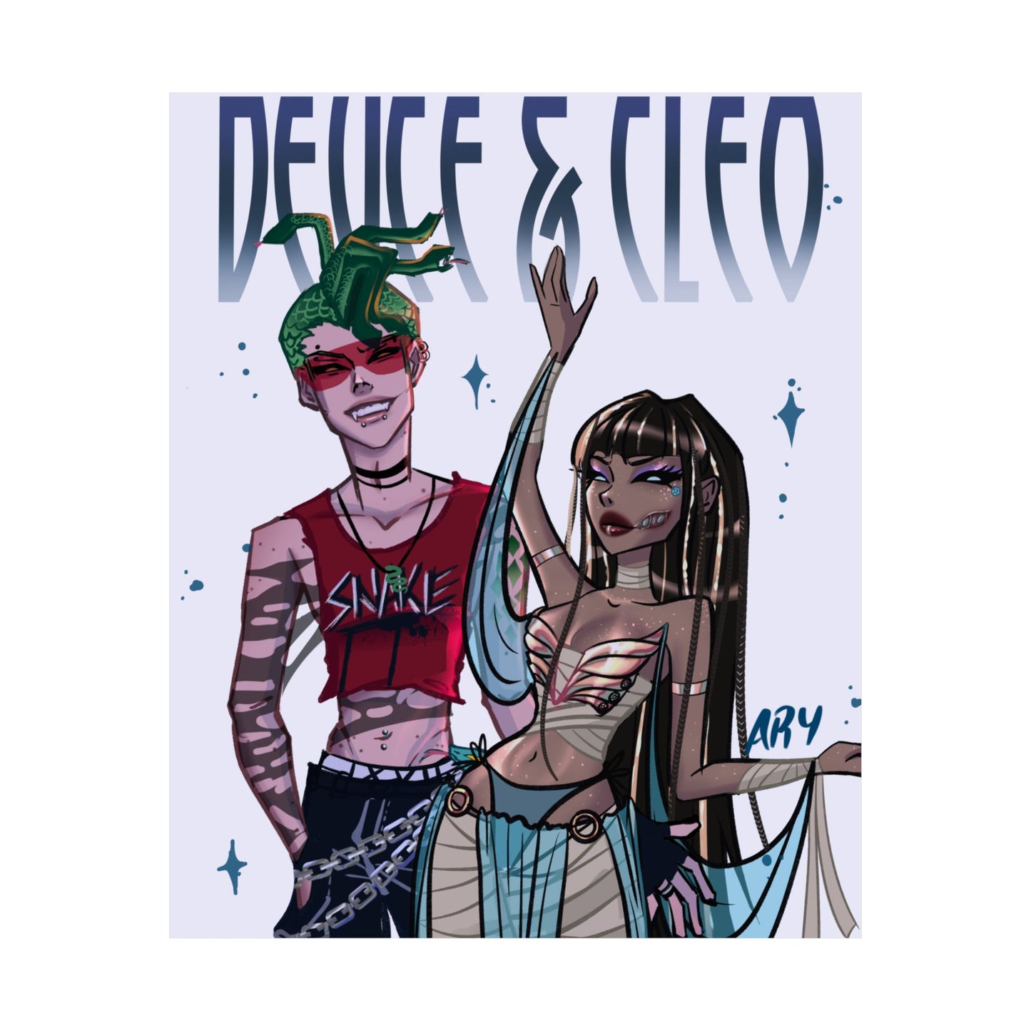 CLEO AND DEUCE FANART lightmode