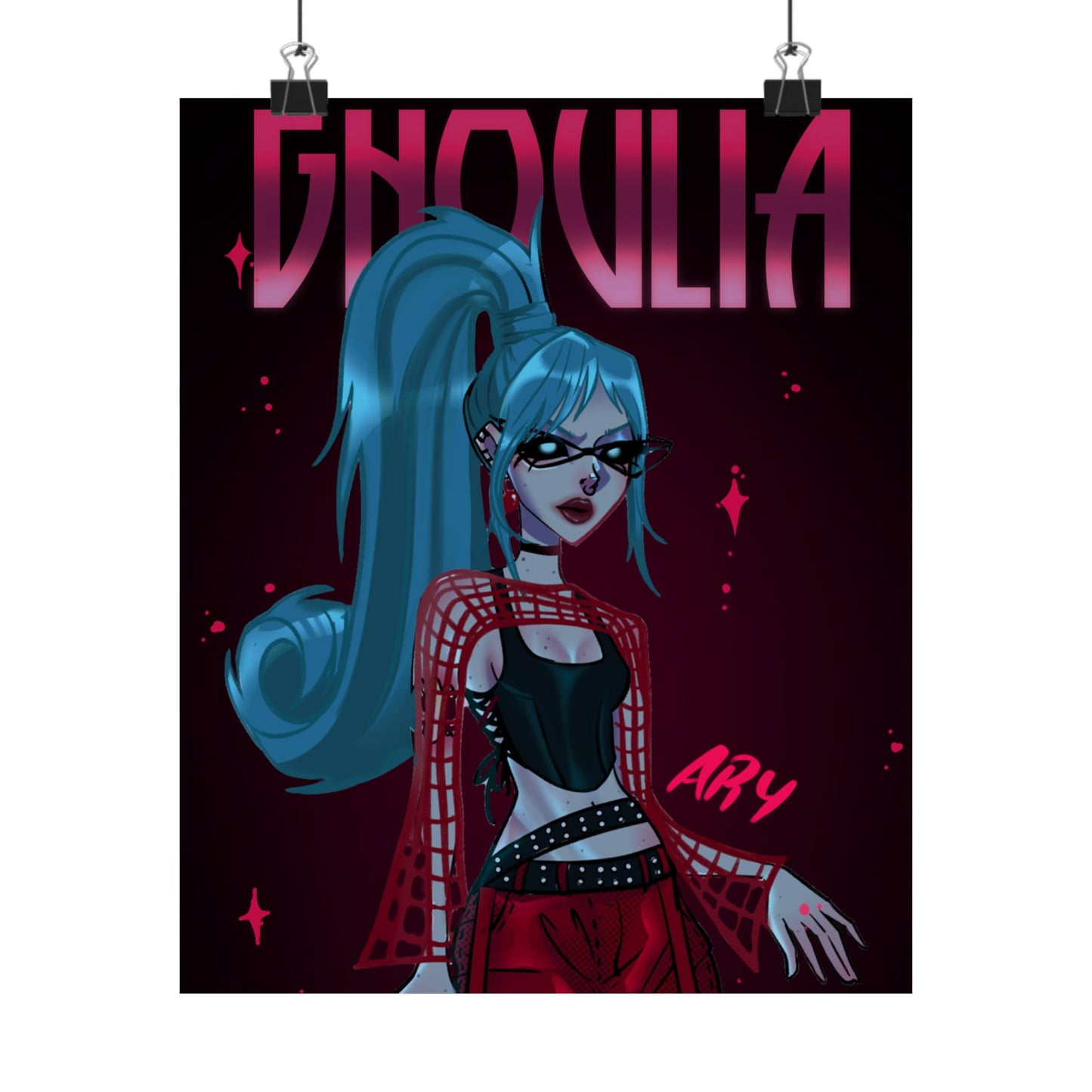 GHOULIA FANART darkmode