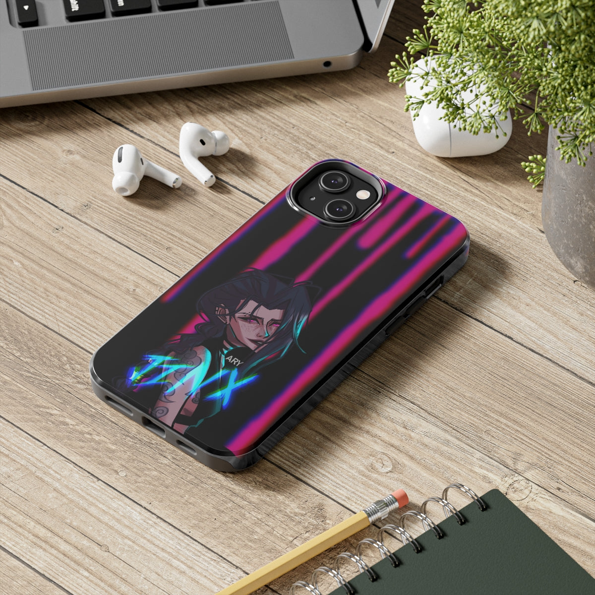 Jinx Fanart (Tough Phone Cases, Case-Mate)