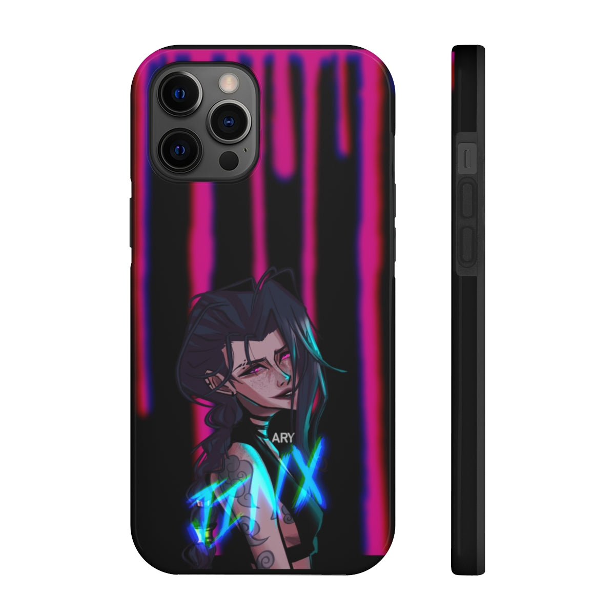 Jinx Fanart (Tough Phone Cases, Case-Mate)