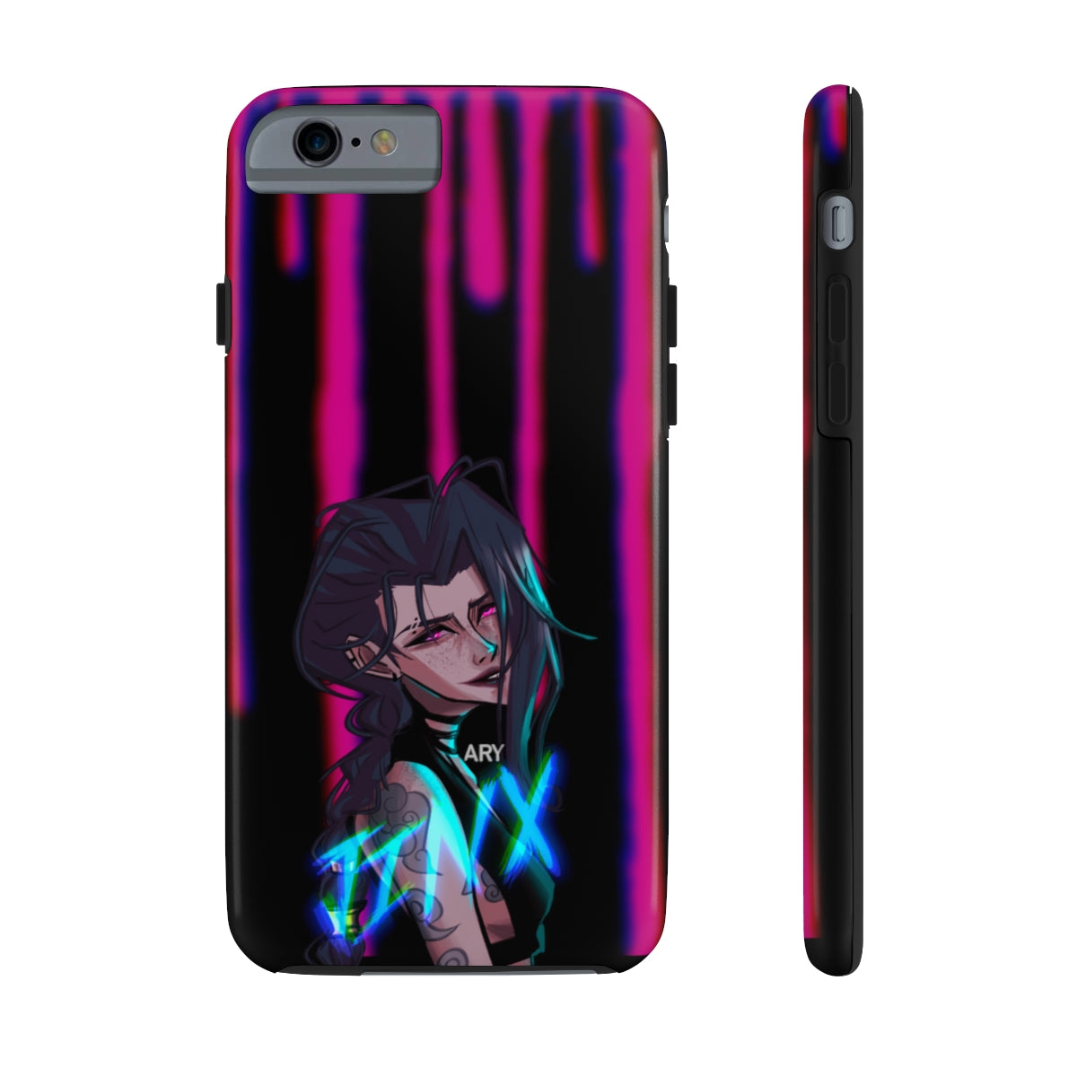 Jinx Fanart (Tough Phone Cases, Case-Mate)