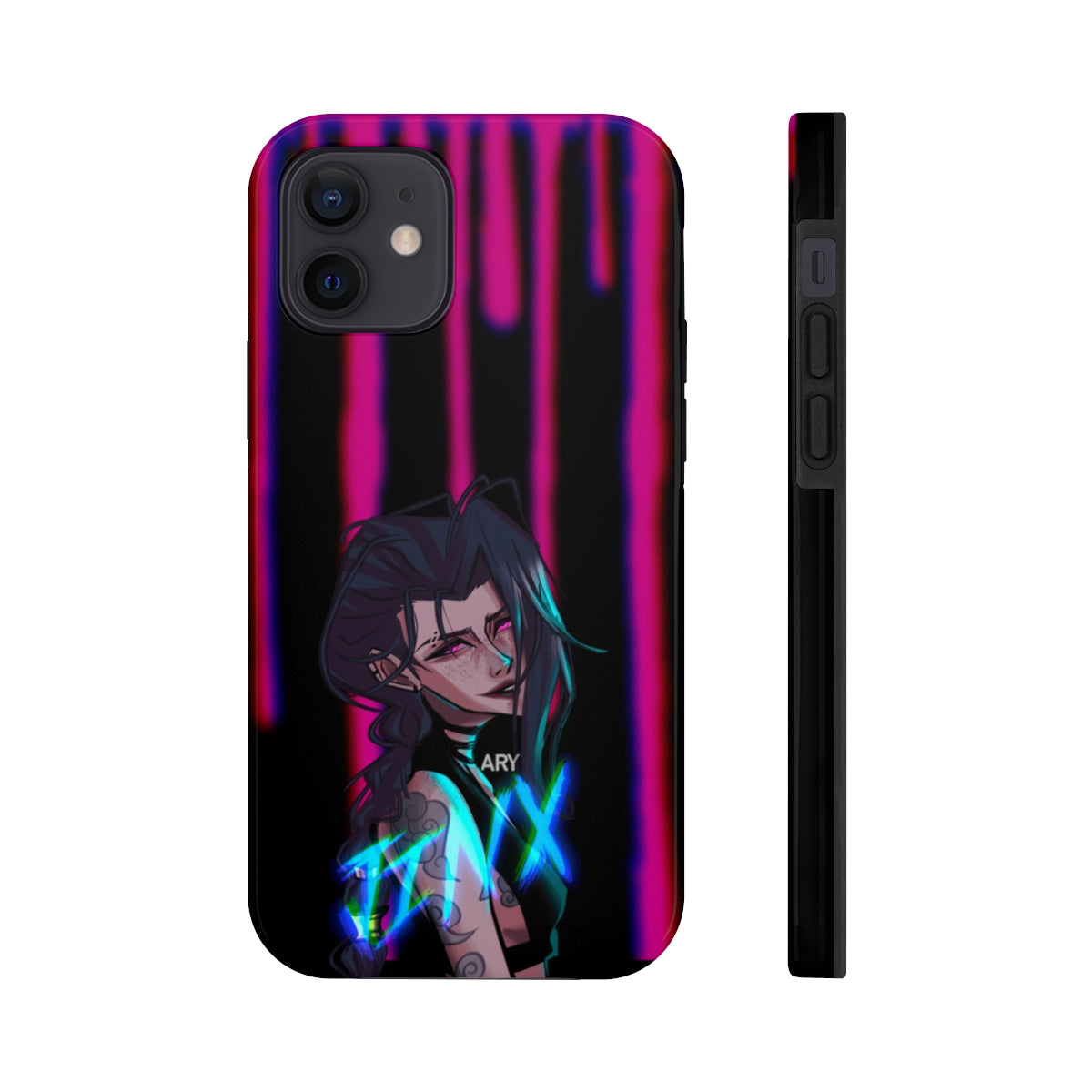 Jinx Fanart (Tough Phone Cases, Case-Mate)