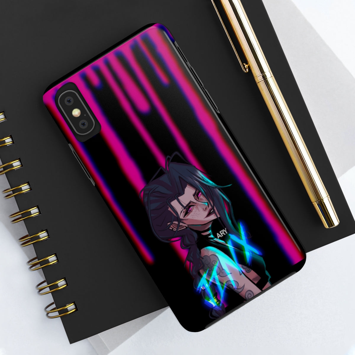 Jinx Fanart (Tough Phone Cases, Case-Mate)