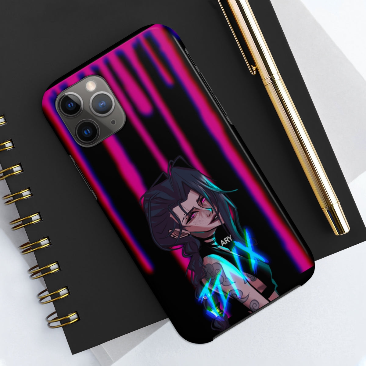 Jinx Fanart (Tough Phone Cases, Case-Mate)