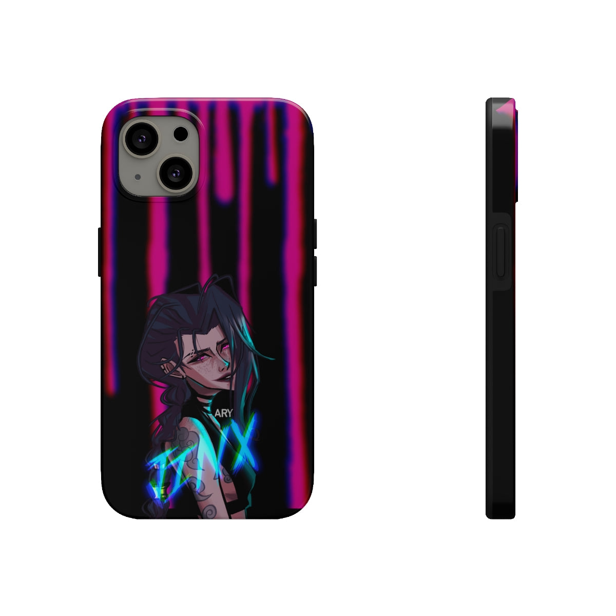 Jinx Fanart (Tough Phone Cases, Case-Mate)