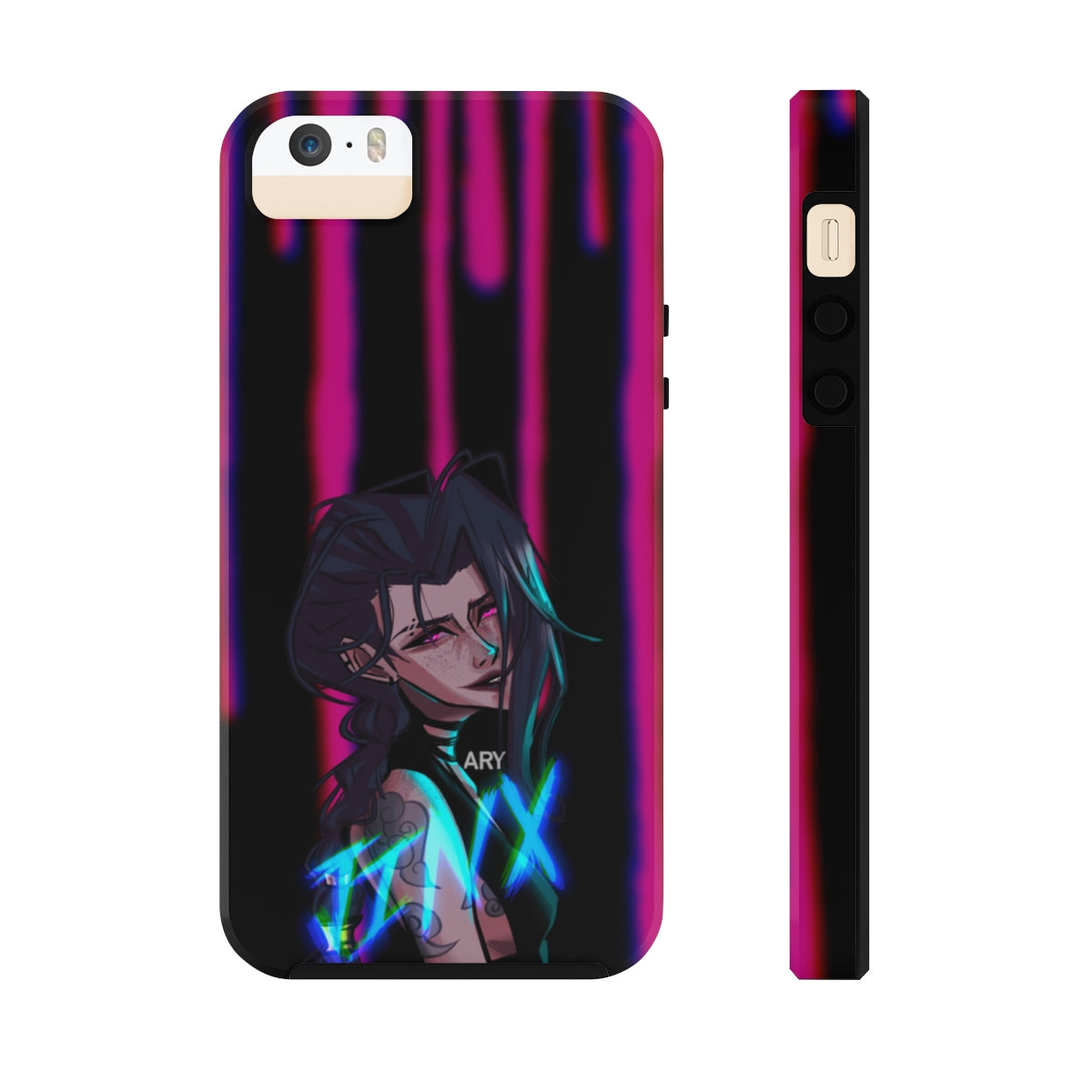 Jinx Fanart (Tough Phone Cases, Case-Mate)