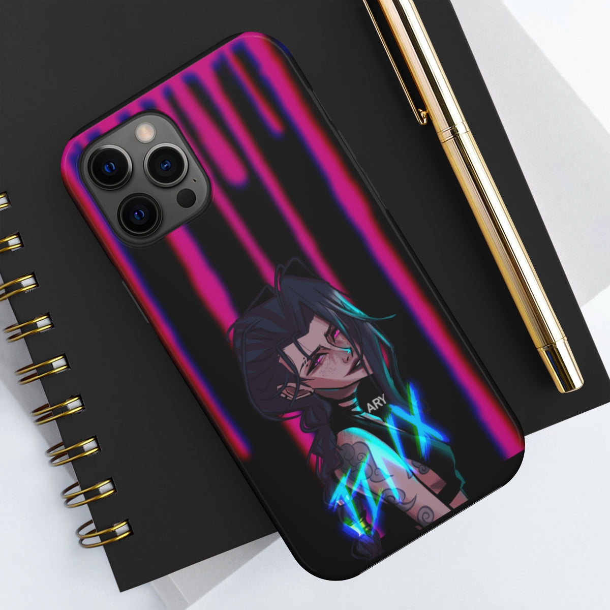 Jinx Fanart (Tough Phone Cases, Case-Mate)