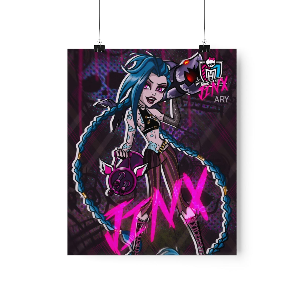 Jinx X Monster High Fanart