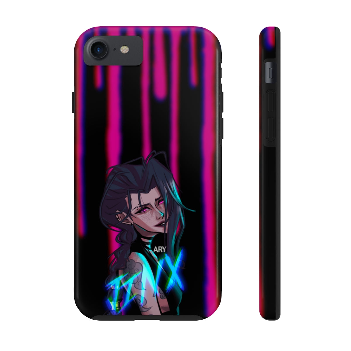 Jinx Fanart (Tough Phone Cases, Case-Mate)