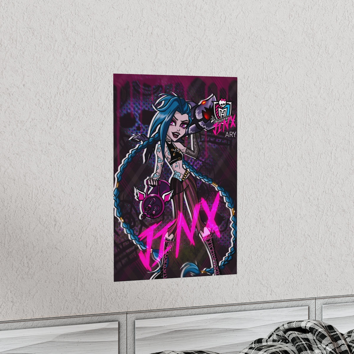 Jinx X Monster High Fanart