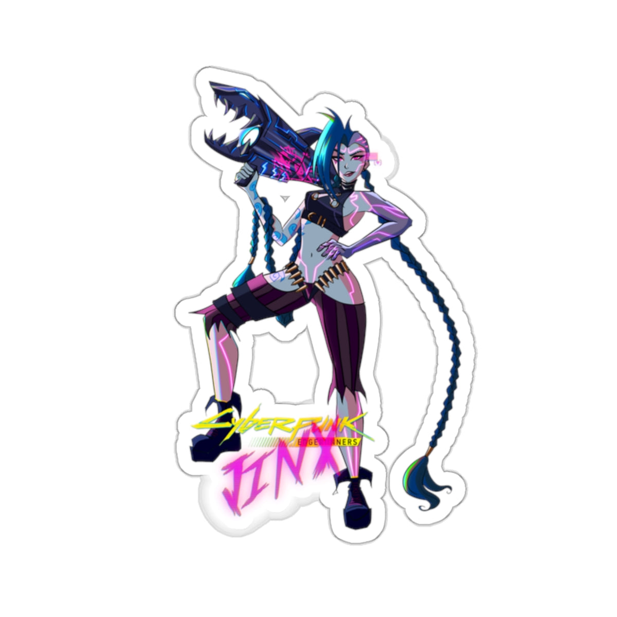 CyberPunk Edgerunners x Jinx Sticker