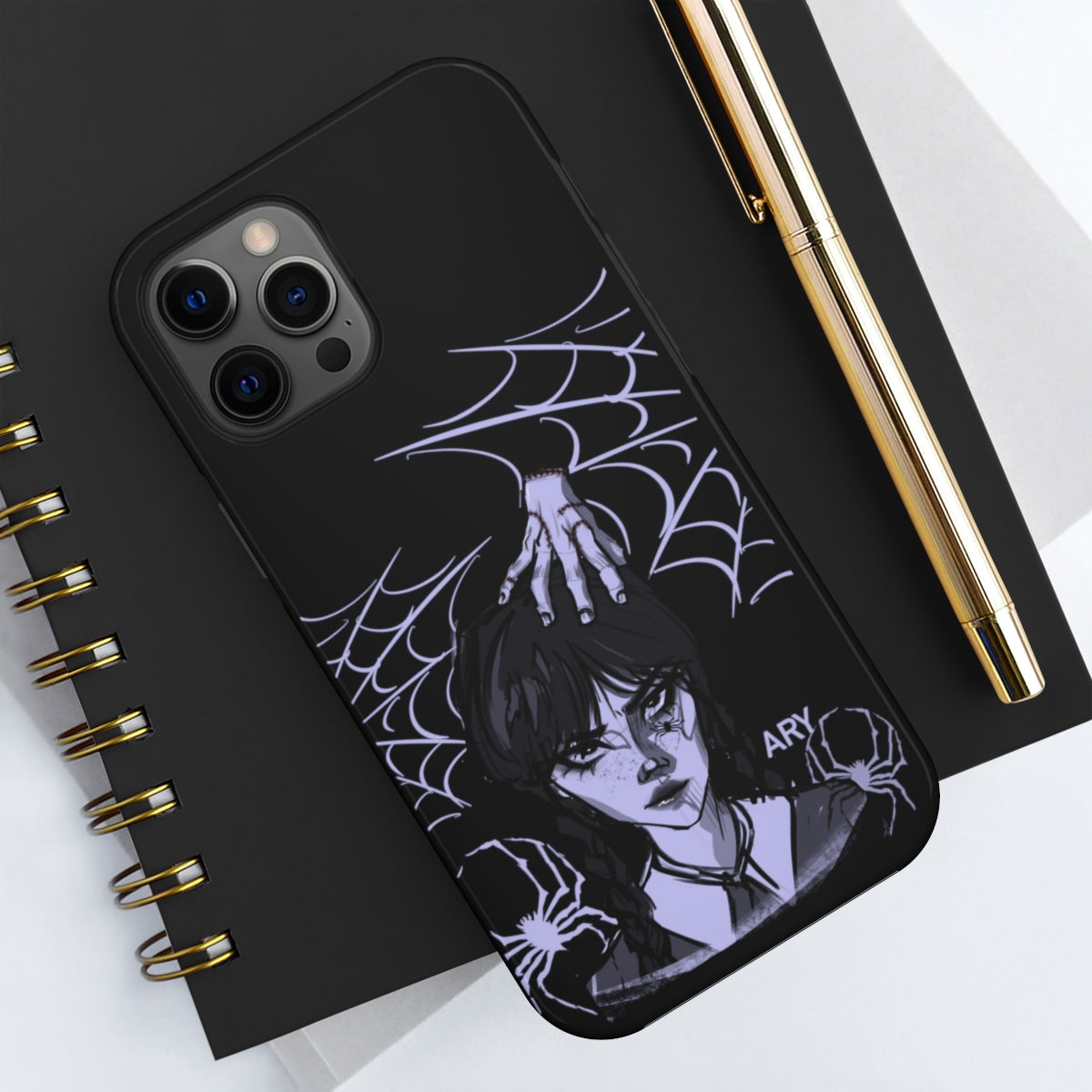 Wednesday and Thing (Tough Phone Cases, Case-Mate)