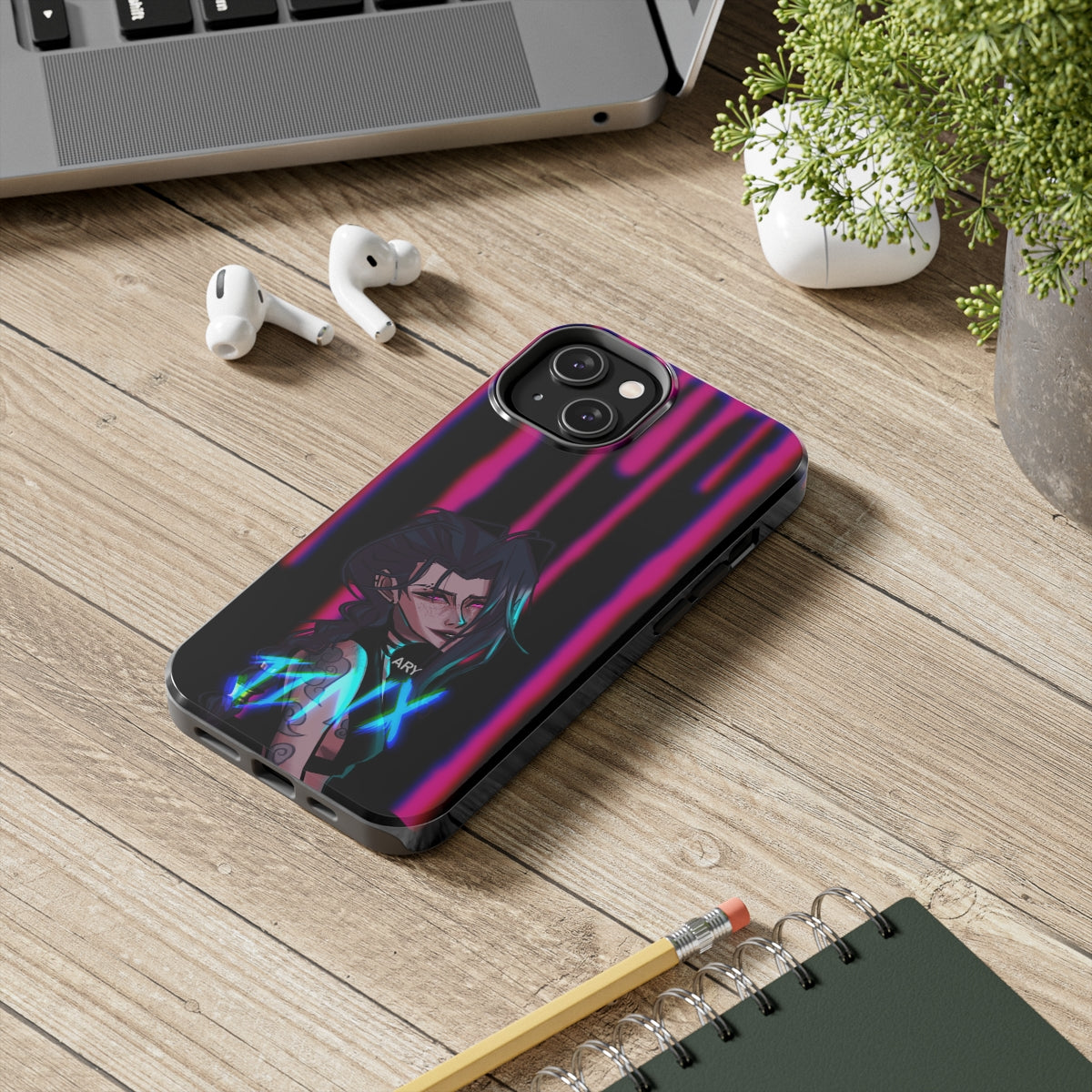 Jinx Fanart (Tough Phone Cases, Case-Mate)