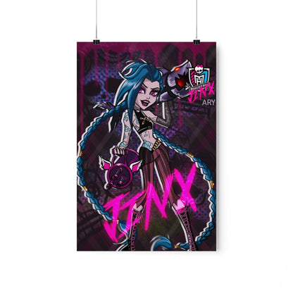 Jinx X Monster High Fanart