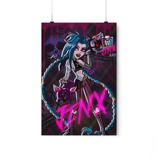 Jinx X Monster High Fanart