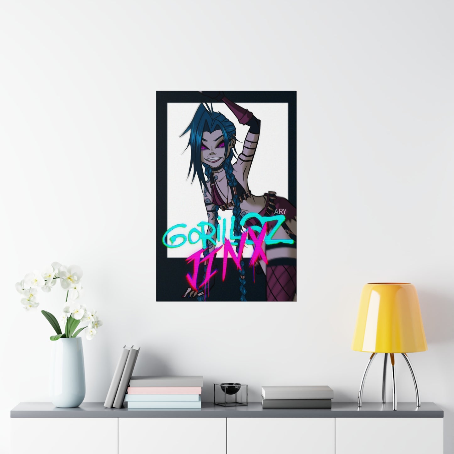 Jinx X Gorillaz Fanart