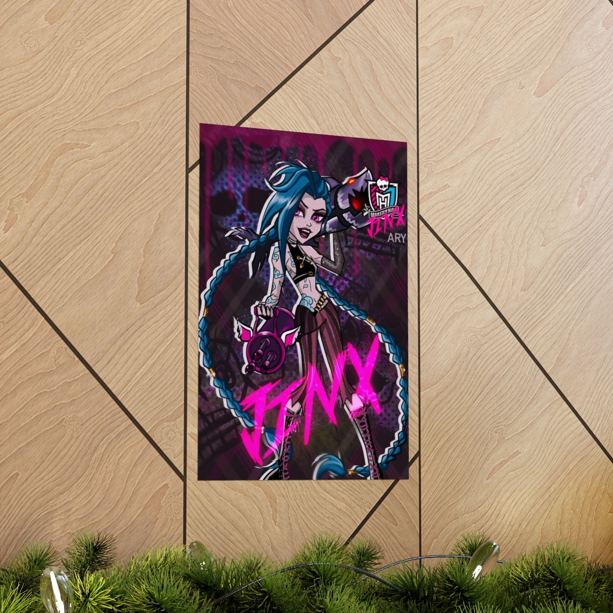 Jinx X Monster High Fanart