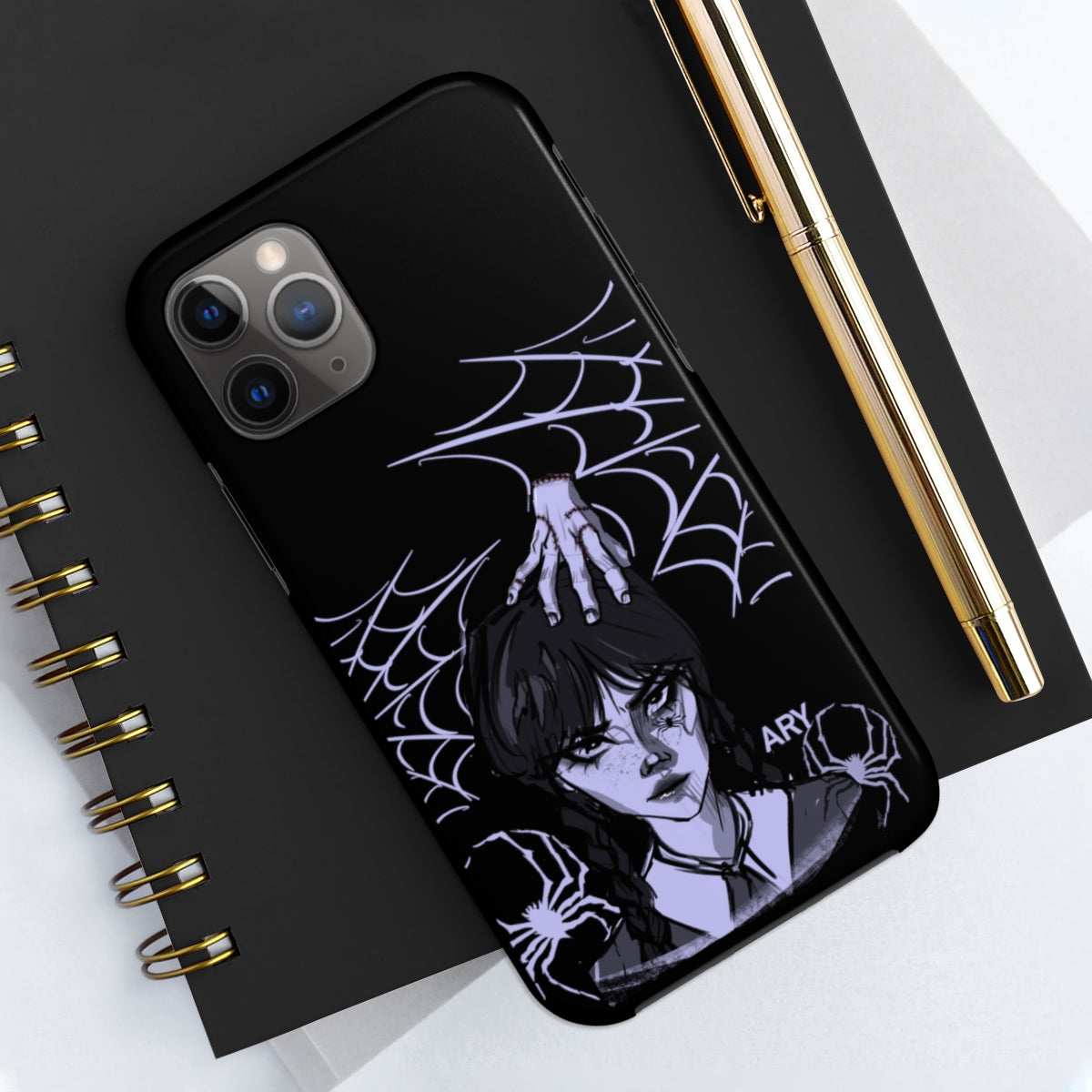 Wednesday and Thing (Tough Phone Cases, Case-Mate)