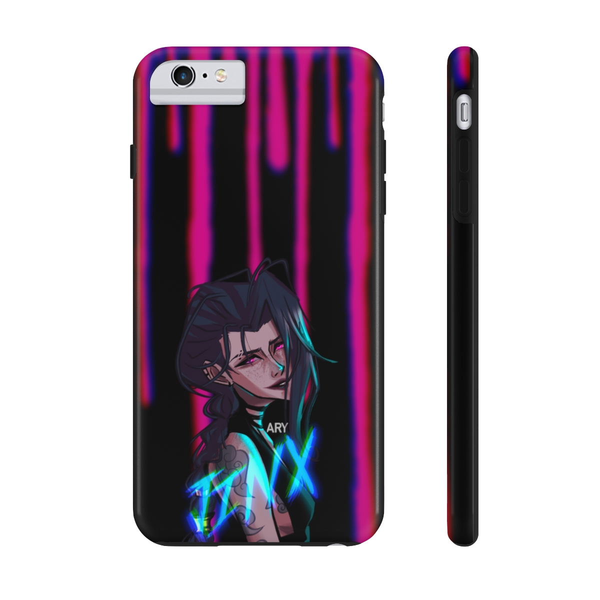 Jinx Fanart (Tough Phone Cases, Case-Mate)